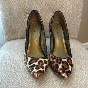 Leopard Print pointed-Toe Heels
